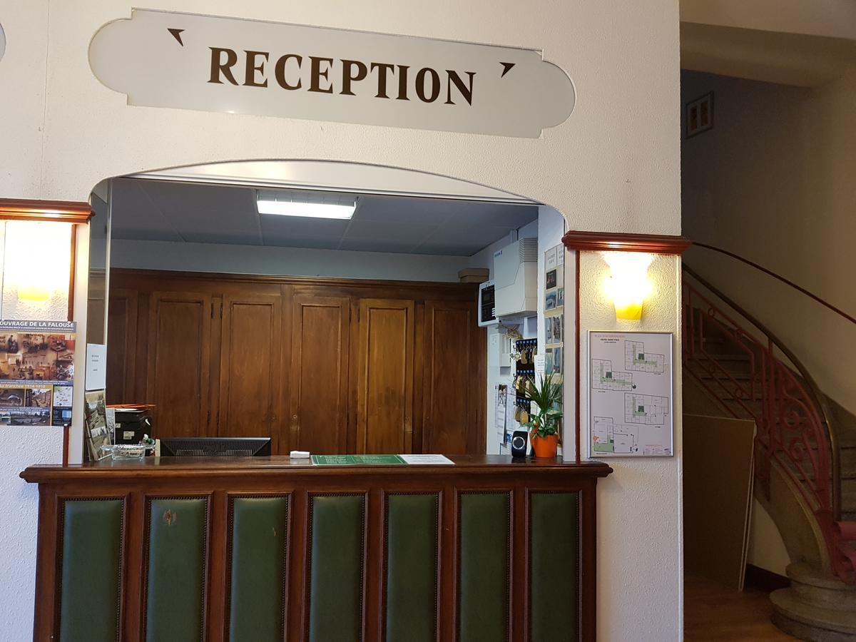 ורדון-סור-מוס Hotel Bar Restaurant Saint Paul מראה חיצוני תמונה
